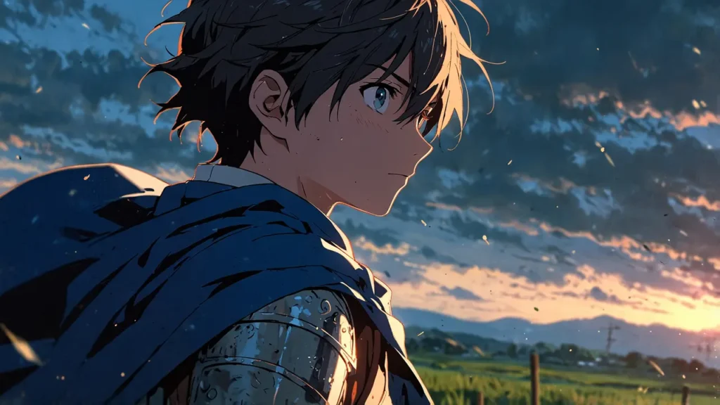 the-apocalypse-four-knights-volume-14-contents-young-knight-gazing-at-a-dusk-landscape