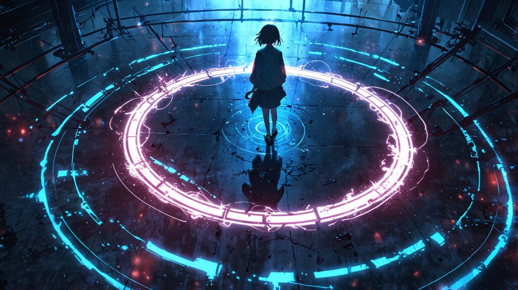 the-four-knights-apocalypse-lancelot-magic-scale-glowing-circle-figure