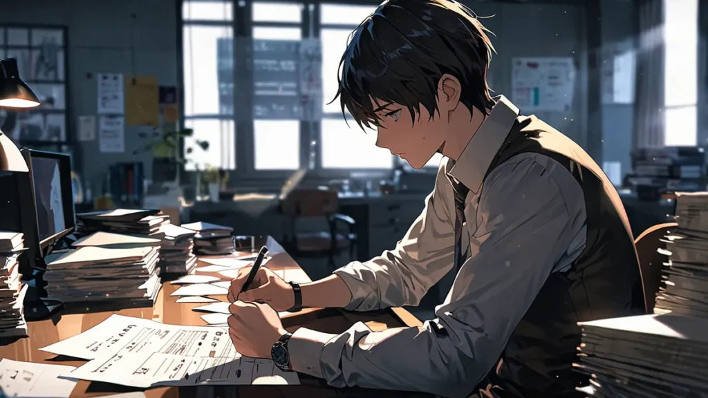 the-four-knights-of-the-apocalypse-rumor-spread-reason-person-reviewing-documents-at-desk