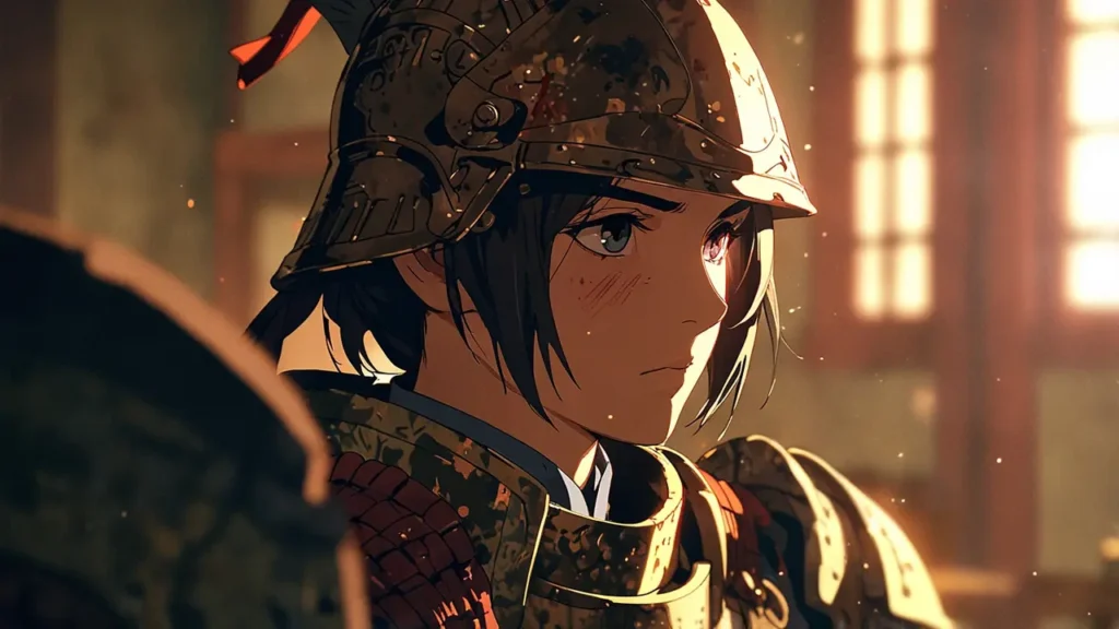 the-nihon-sangoku-motoneta-general-in-ancient-armor-side-profile