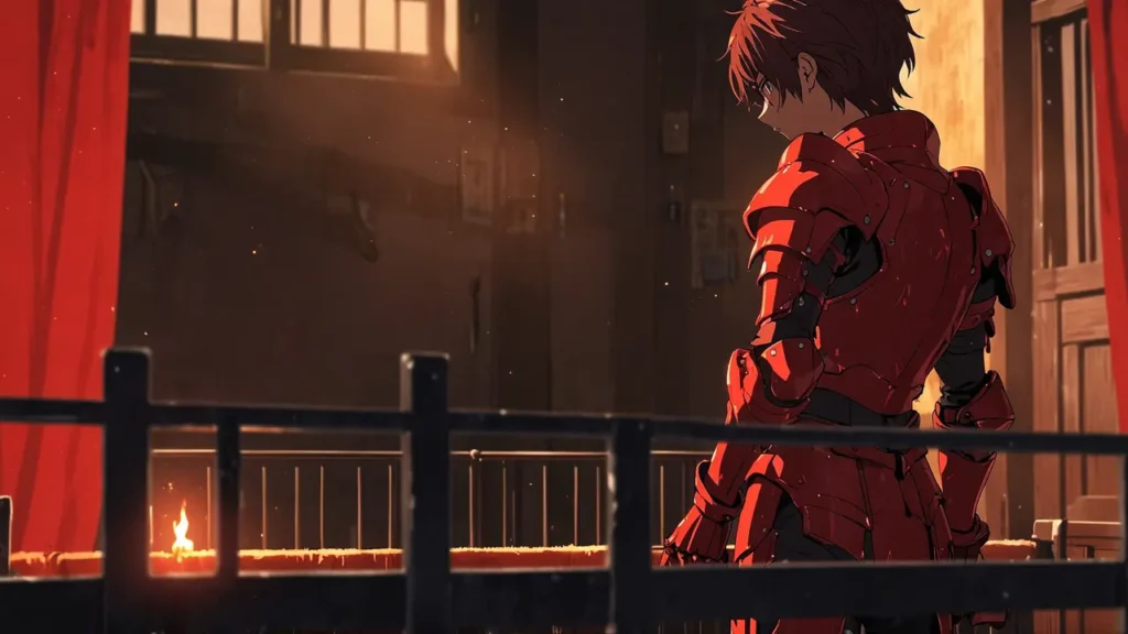 the-four-knights-apocalypse-purgatory-king-hawk-red-armor-back-view