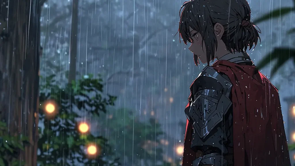 the-four-knights-apocalypse-farewell-scene-knight-walking-alone-in-rain