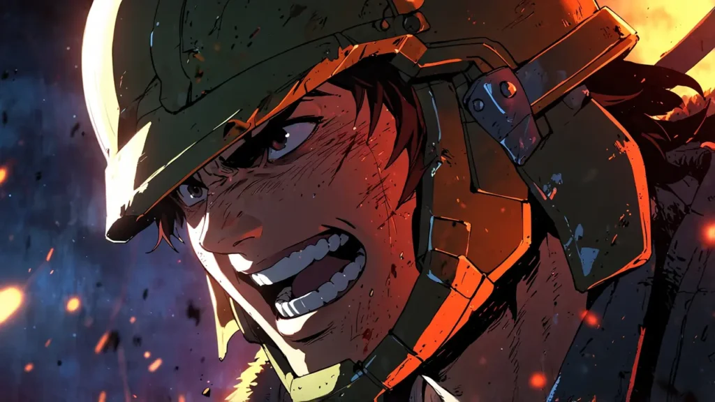 the-four-knights-of-the-apocalypse-meliodas-scream-warrior-gritting-teeth-in-anguish