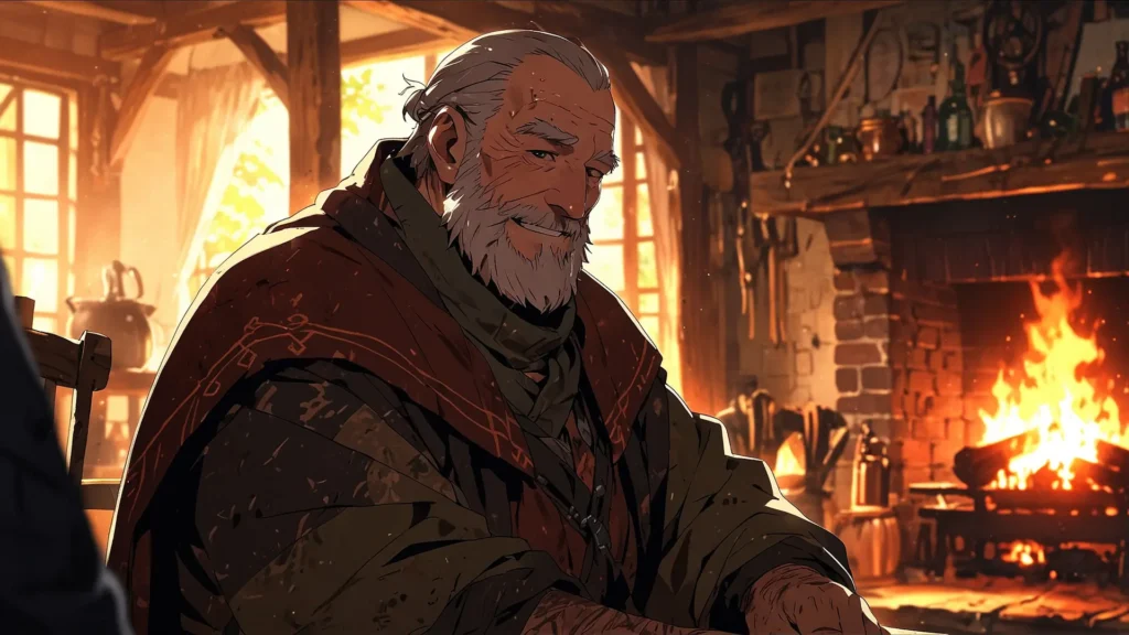 the-four-knights-of-the-apocalypse-seven-deadly-sins-generation-elderly-knight-by-fireplace