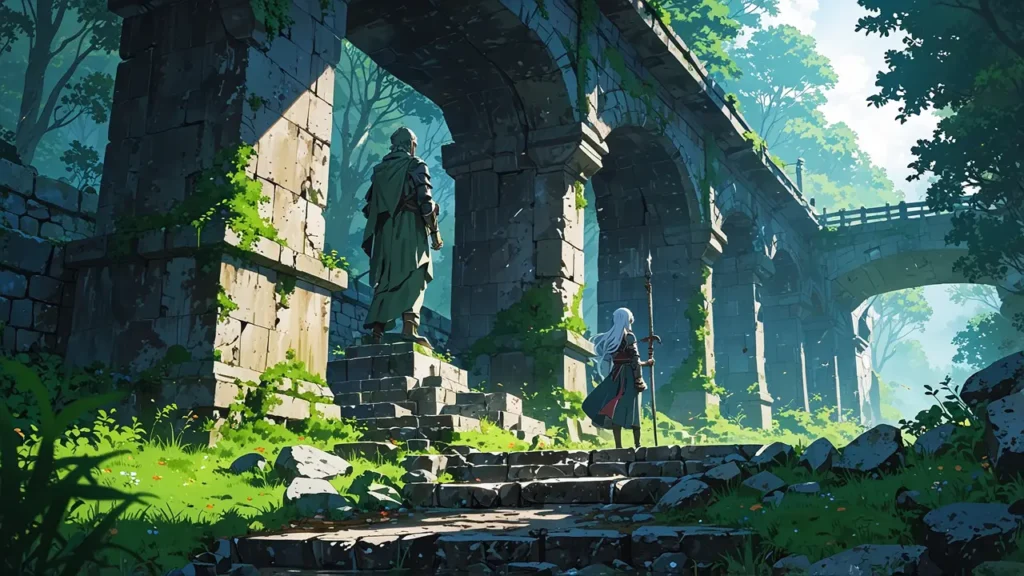 the-nihon-sangoku-empty-fort-strategy-moss-covered-stone-bridge