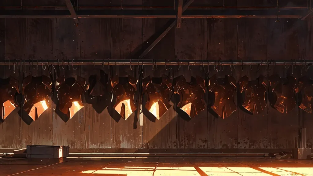 the-apocalypse-four-knights-part-one-complete-is-not-the-ending-rusted-armors-lined-in-hall