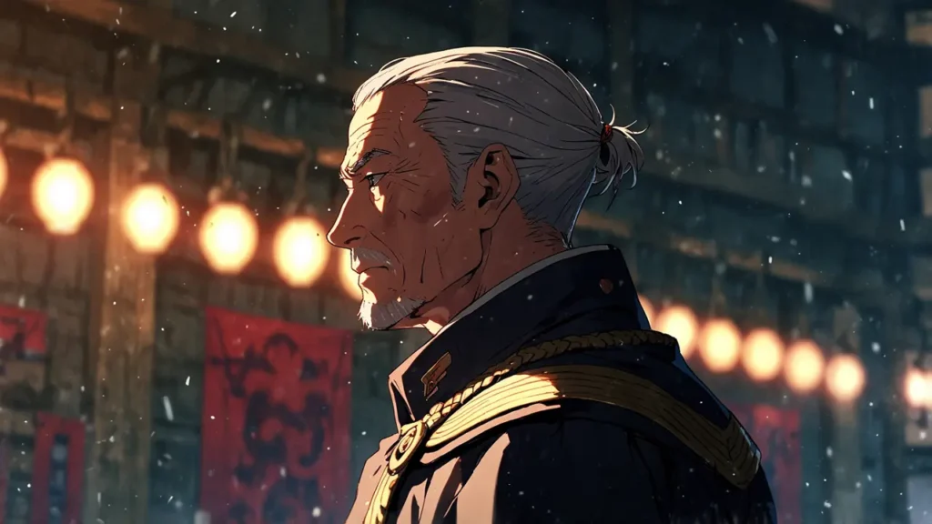the-nihon-sangoku-author-hiatus-elderly-general-graying-hair