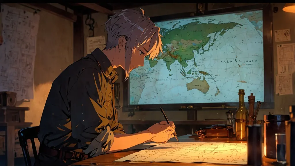 the-nihon-sangoku-anime-original-vs-adaptation-general-comparing-maps