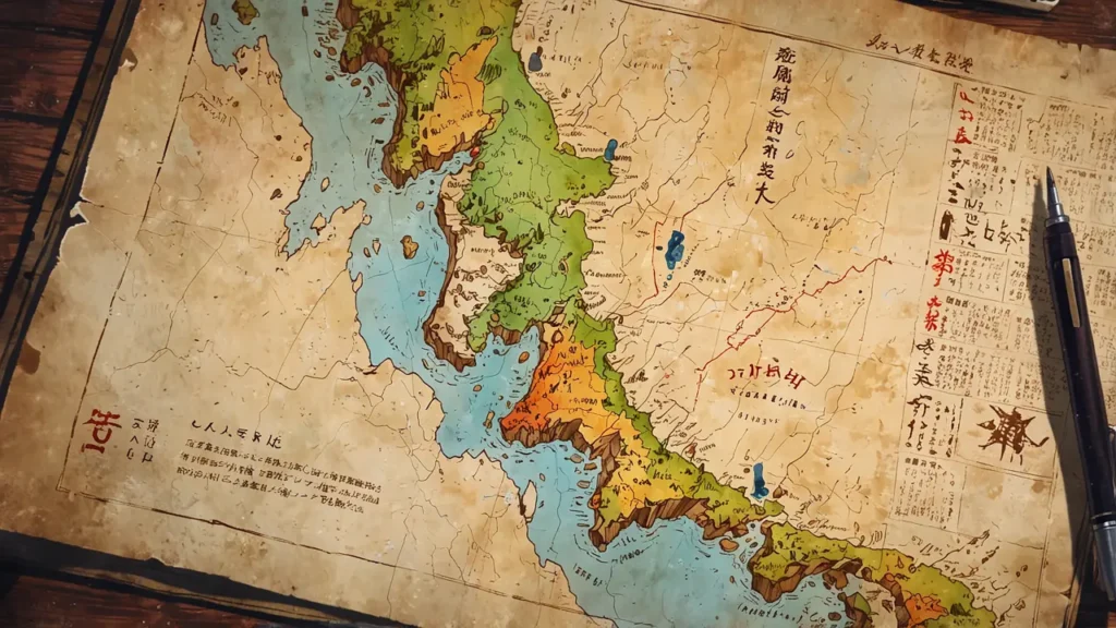 the-nihon-sangoku-enjoy-both-on-u-next-antique-map-of-japan
