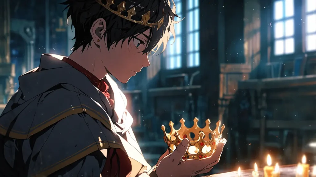 the-four-knights-apocalypse-merlin-mistaken-identity-young-king-holding-crown