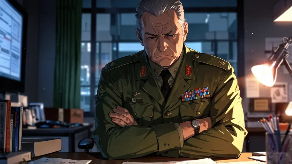 the-nihon-sangoku-similar-manga-golden-kamuy-common-points-general-at-desk
