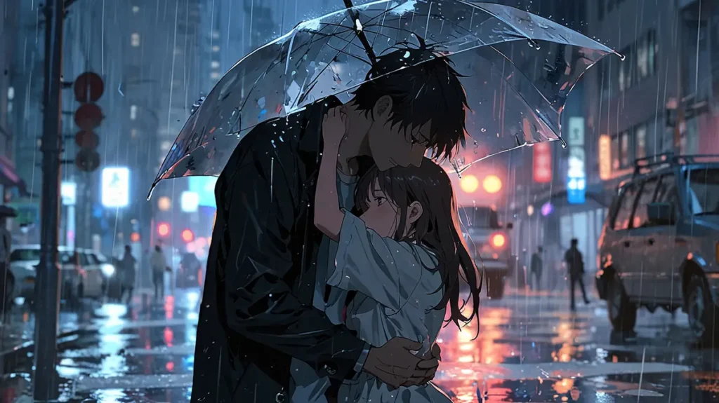the-four-knights-of-the-apocalypse-chapter-249-family-father-holding-child-in-rain