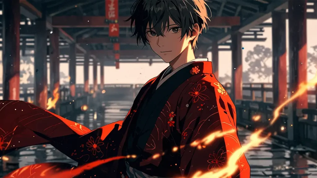 the-japan-three-kingdoms-episode11-emperor-decision-japanese-lord-in-palace