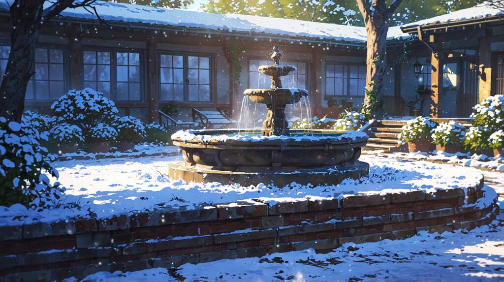 the-four-horsemen-apocalypse-percival-future-family-snowy-garden