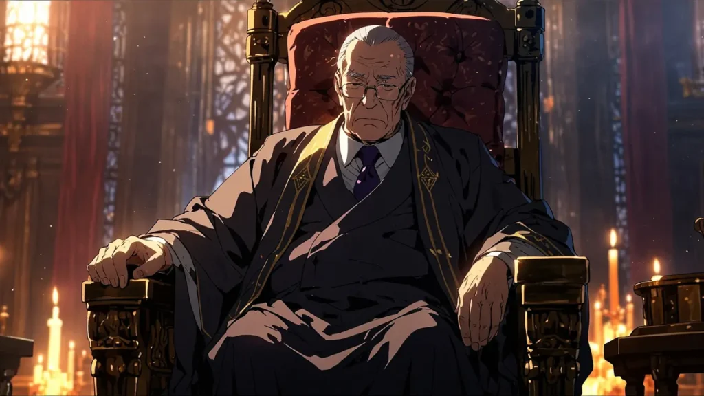 the-nihon-sangoku-summary-elderly-minister-seated-in-a-grand-chair