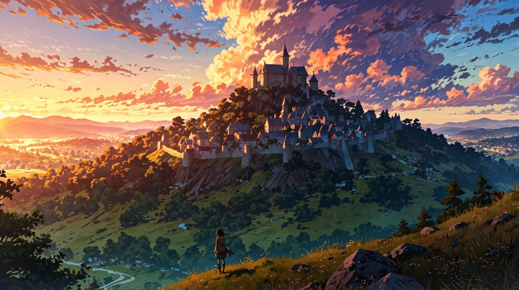 the-four-knights-apocalypse-lancelot-summary-castle-hill-golden-hour