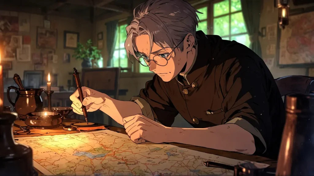 the-nihon-sangoku-author-faq-veteran-general-writing-by-candlelight
