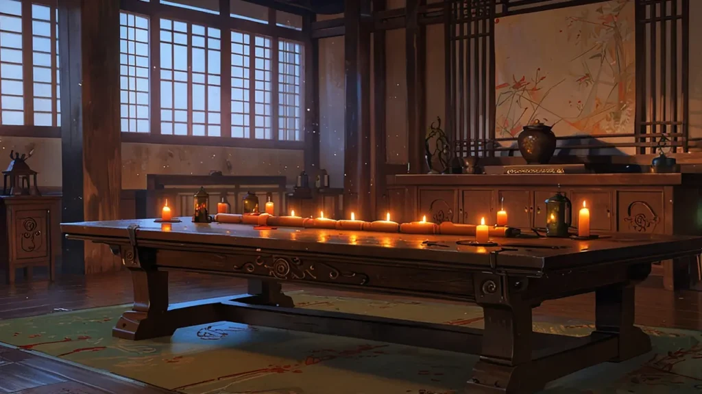 the-nihon-sangoku-faq-war-council-room-with-candlelight