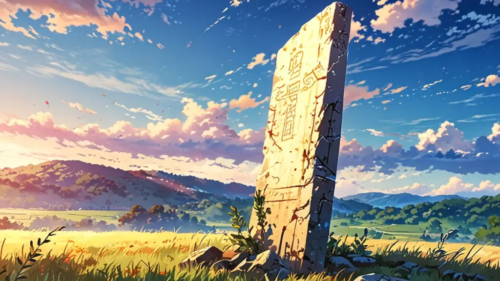 the-nihon-sangoku-motoneta-stone-monument-in-open-field