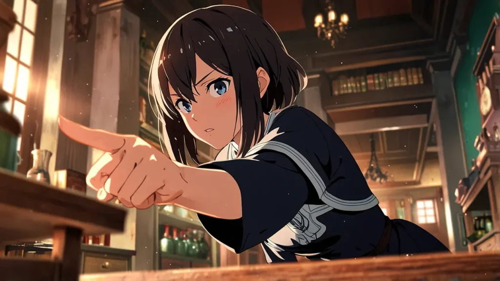 the-apothecary-diaries-manga-faq-girl-pointing-forward