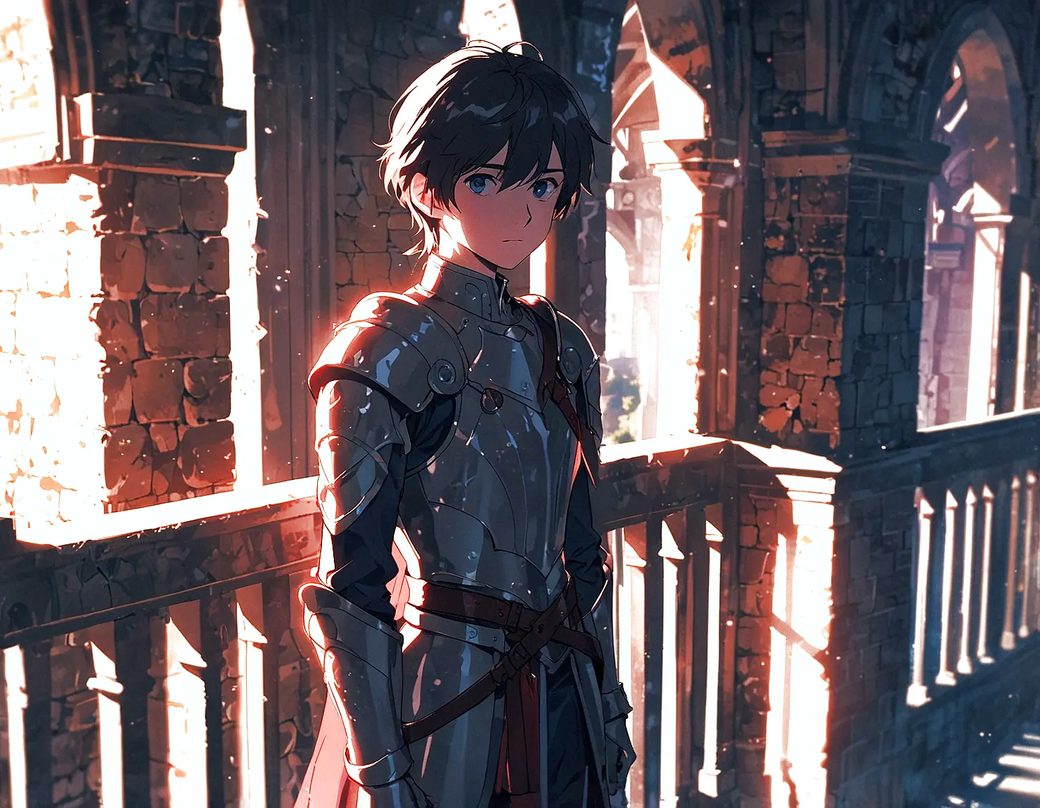 the-four-knights-of-the-apocalypse-members-eyecatch-young-knight-on-castle-balcony