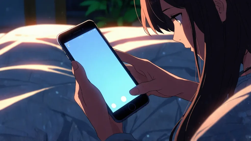 the-out-days-chat-style-novel-hands-holding-smartphone