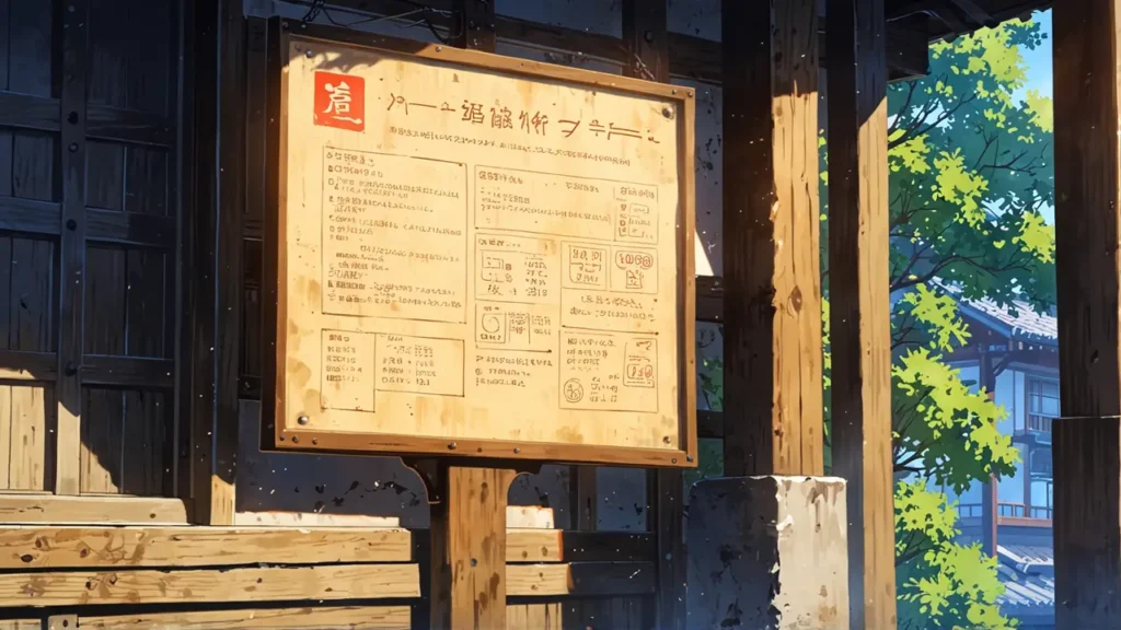 the-out-days-no-anime-announcement-notice-board