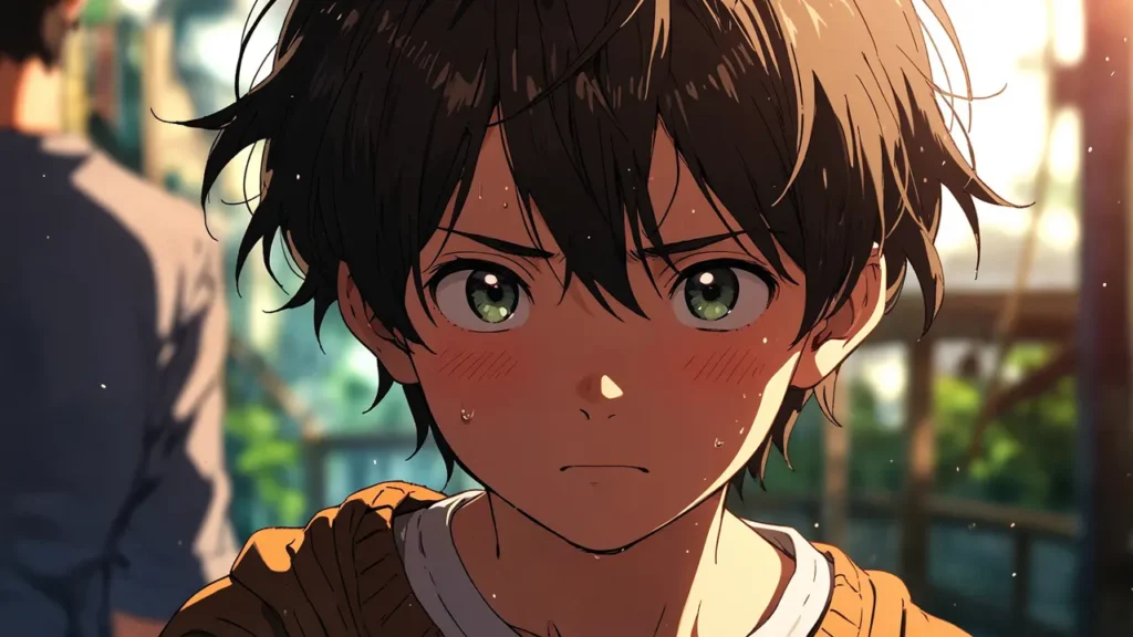 the-nihon-sangoku-dentsugu-kanazawa-raid-boy-holding-back-tears