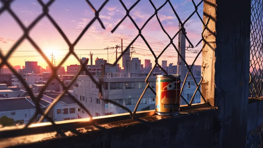 the-out-days-ranking-replacement-match-city-sunset-through-fence