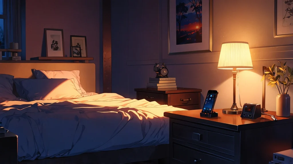 the-out-days-how-to-read-free-smartphone-on-nightstand