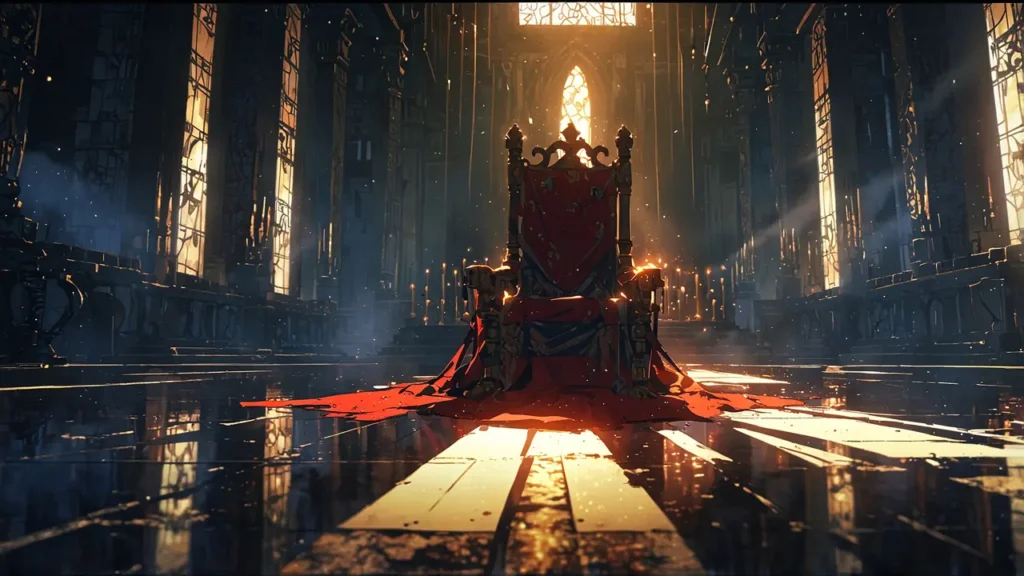 the-nihon-sangoku-wajima-ouga-throne-backlit-by-piercing-light
