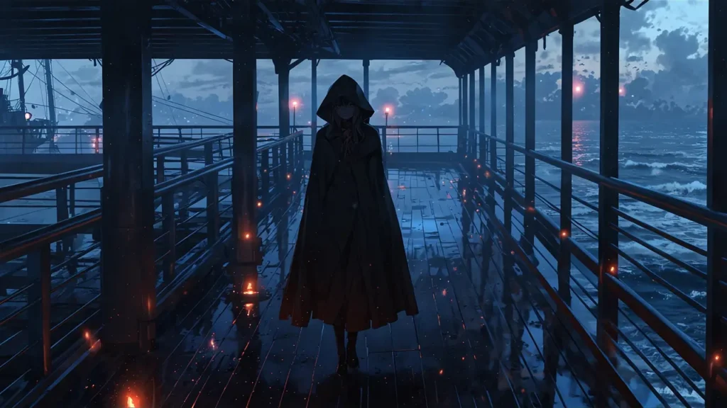 the-nihon-sangoku-wajima-ouga-cloaked-figure-on-night-bridge