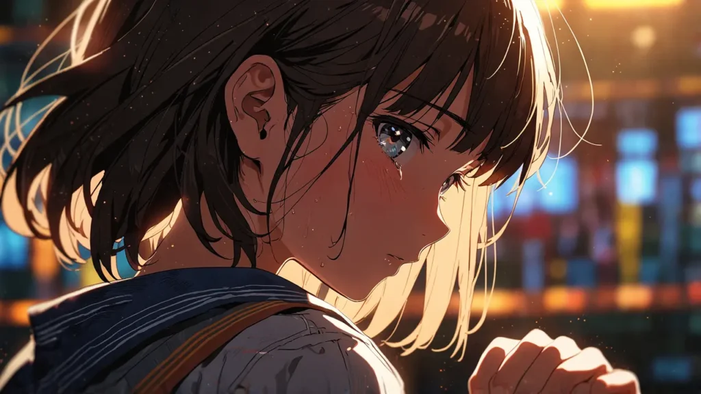 the-nihon-sangoku-saki-peace-vow-side-profile-holding-keepsake