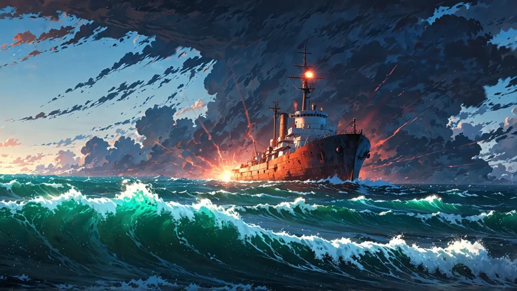 the-nihon-sangoku-season1-finale-ship-sinking-in-storm-2