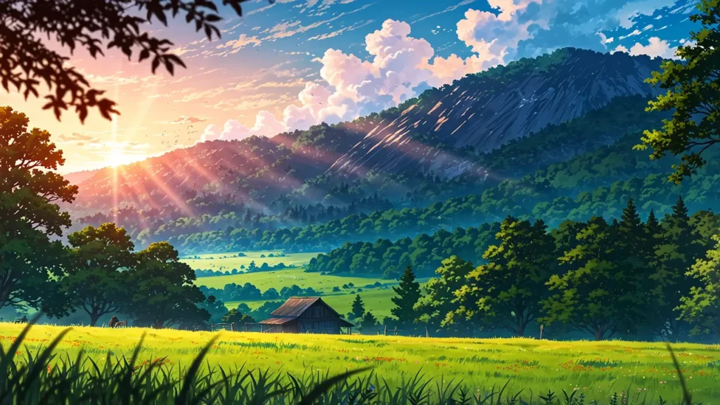 the-nihon-sangoku-wajima-ouga-quiet-valley-at-dawn