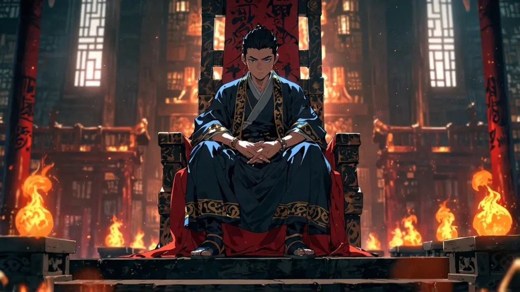 the-nihon-sangoku-conclusion-young-emperor-on-throne