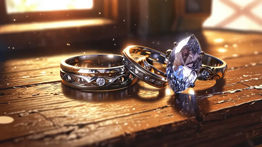 the-office-girl-proposal-to-airport-broken-wedding-ring-on-table