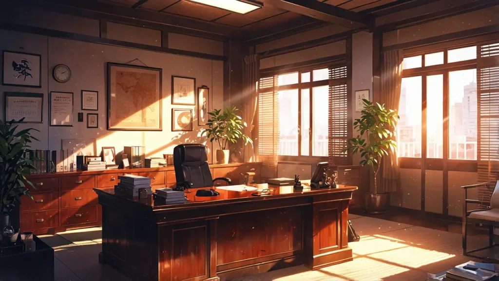 the-office-girl-editions-cost-sunlit-office-desk-with-papers