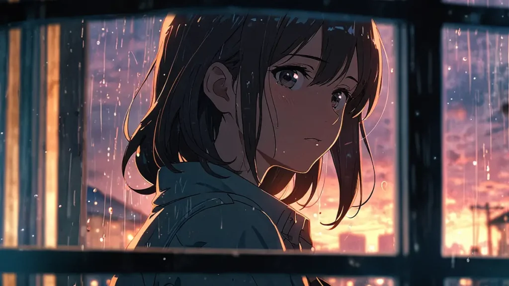 the-office-girl-ending-faq-woman-with-tearful-eyes-looking-out-rainy-window
