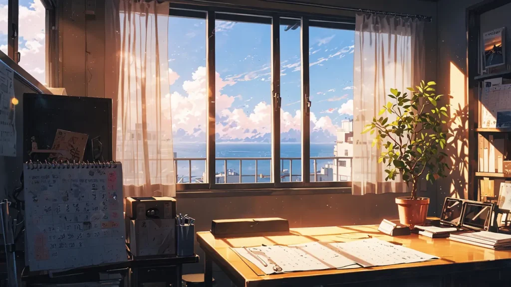 the-nihon-sangoku-status-desk-with-empty-calendar