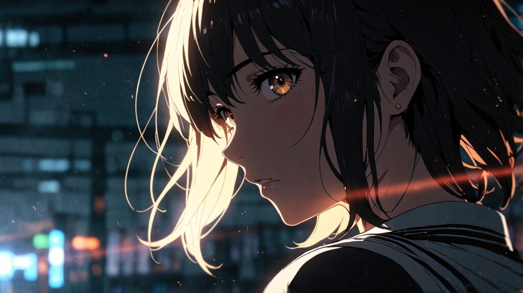 the-nihon-sangoku-tsune-gender-golden-eyed-long-haired-figure-gazing-into-distance