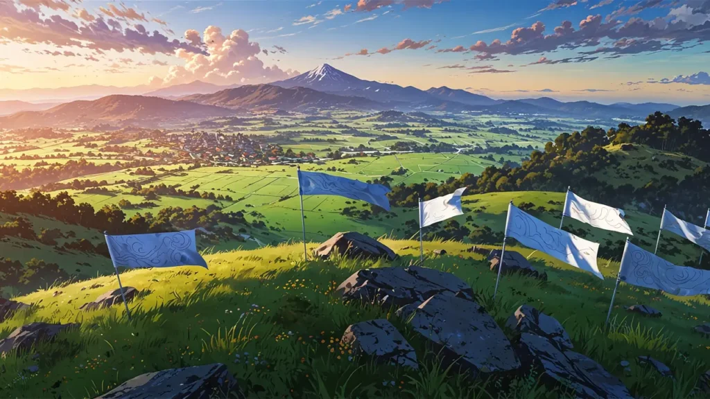 the-nihon-sangoku-tsune-future-green-hills-under-bright-sky