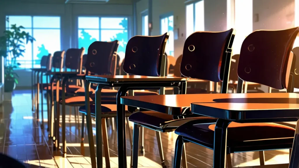the-black-butler-undertaker-boarding-school-arc-empty-classroom